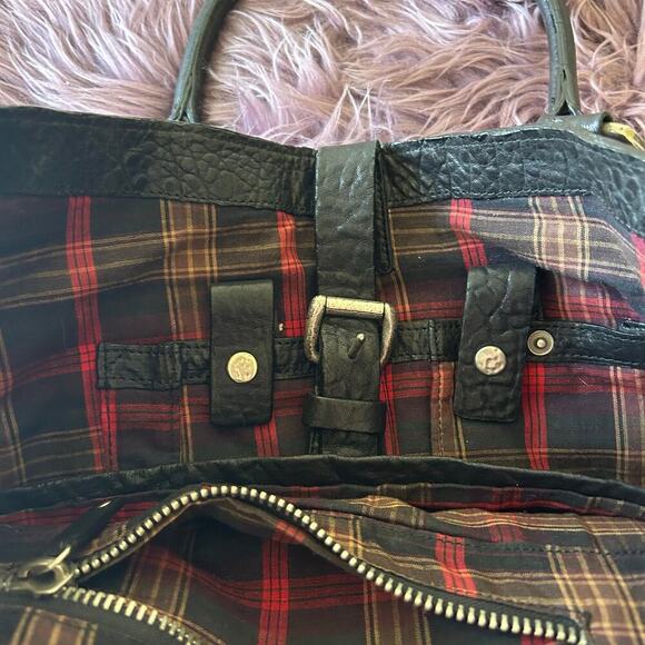 WILL leather goods leather black tote bag - Picture 4 of 14